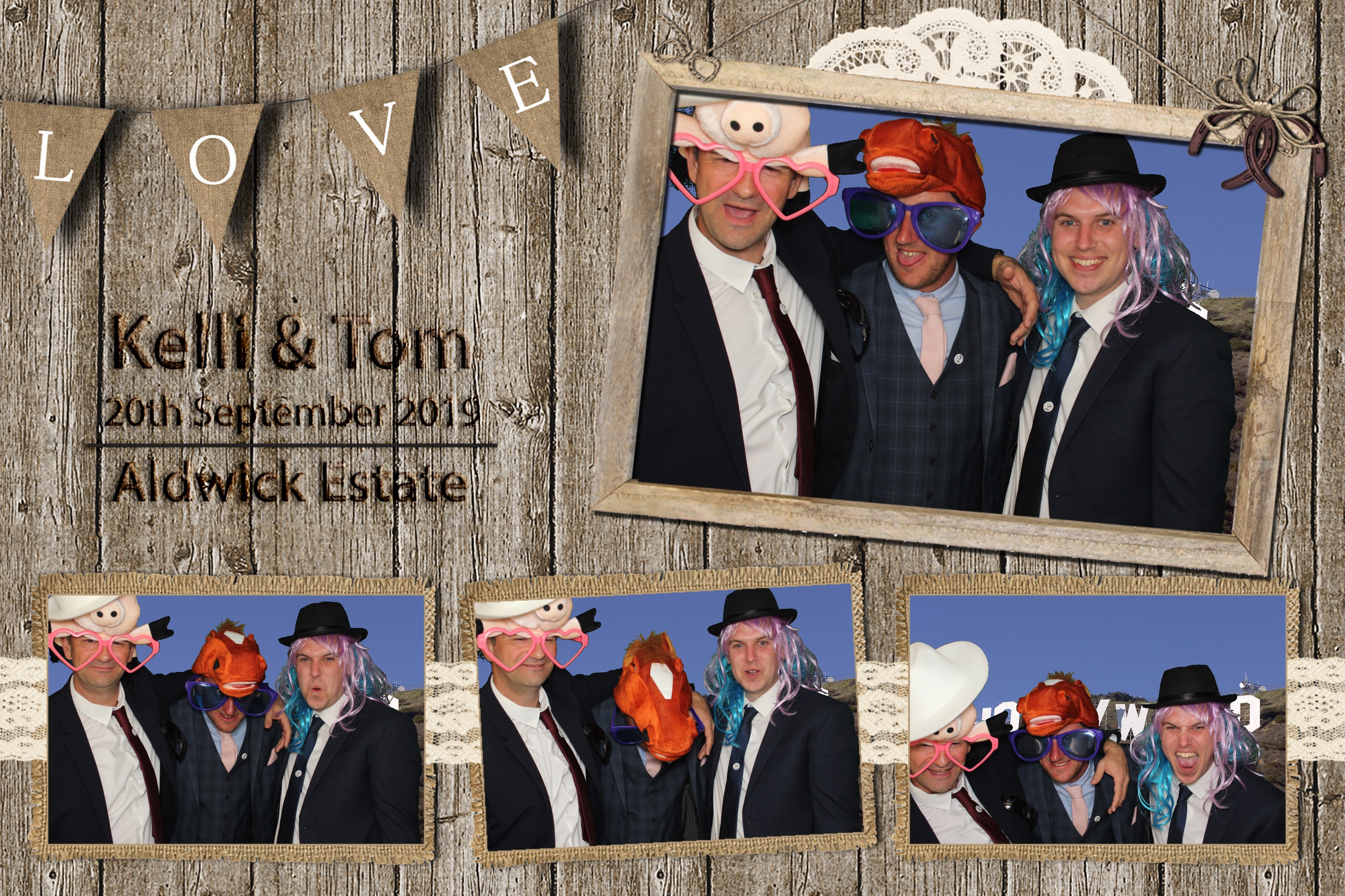 Kelli & Tom's Wedding | View more photos from the event at images.mobile-photo-booth.com/u/MobilePhotoBoothUK/Kelli-Toms-Wedding